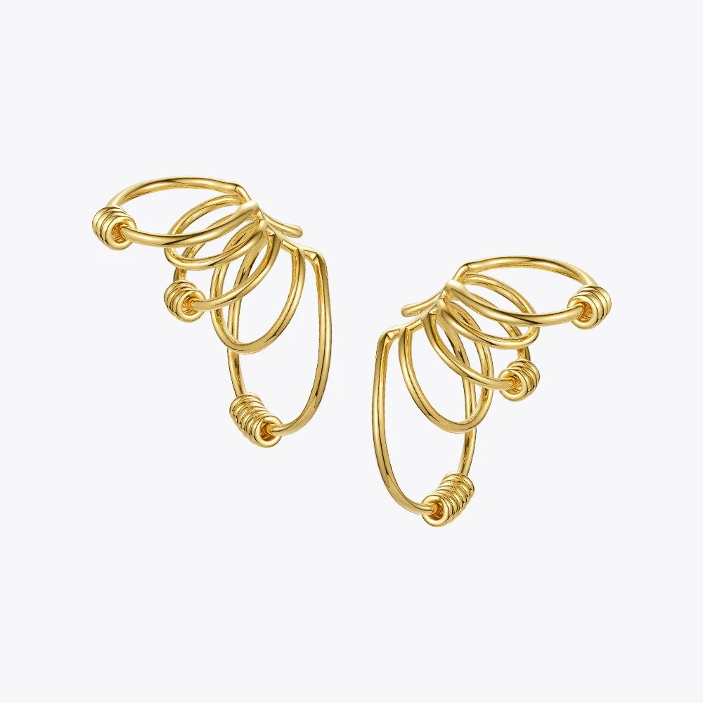 90s Hoops Ear Cuff