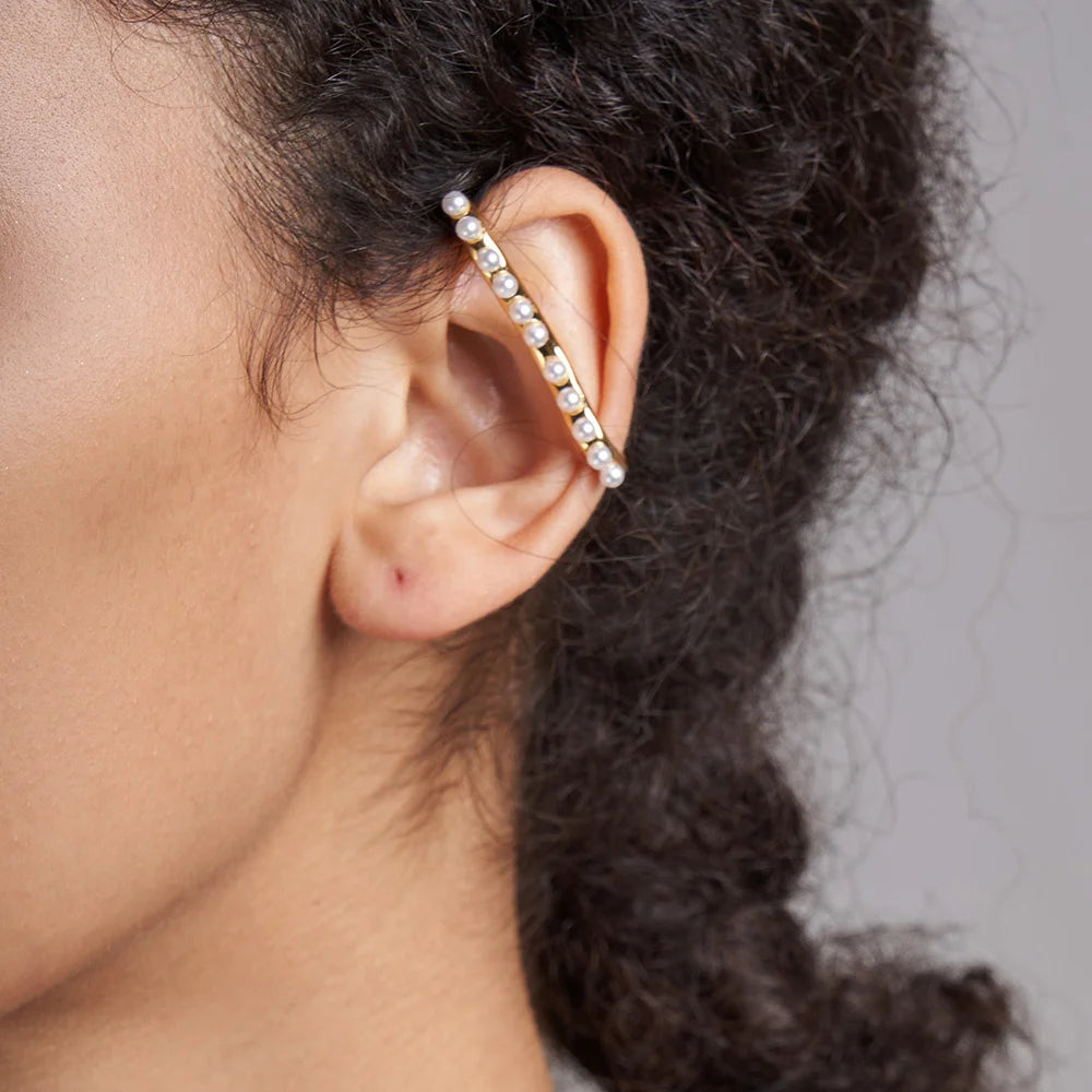 Boheme Pearls Ear Cuff